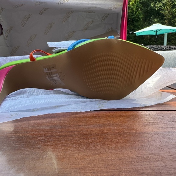 Cape Robbin Heels for Women, Strappy Womens Heels, Chic Shoes Size 7 - Picture 5 of 11